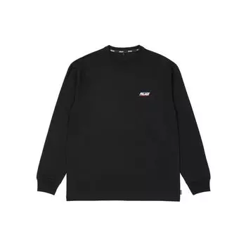 Черные топы унисекс Palace с длинными рукавами P18LS018 XL