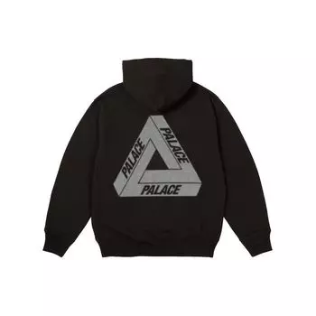 Черные топы унисекс с капюшоном Palace Bit Grippy Tri-Ferg P26CS056 S