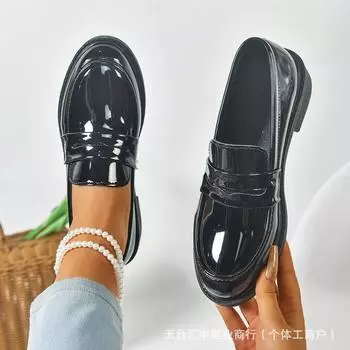 Черные туфли на высоком каблуке женские 2022 года на французском толстом каблуке темпераментные туфли Мэри Джейн профессиональные туфли для поездок на работу Jk Single Shoes 39