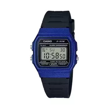 Черные унисекс цифровые часы, Black Digital Unisex Watch, Casio