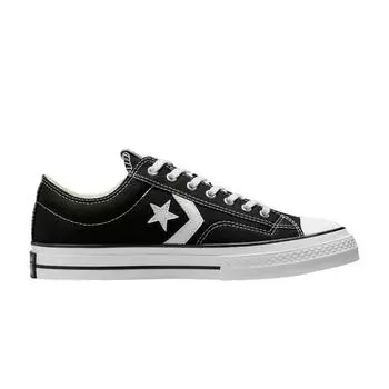 Черные винтажные белые кроссовки унисекс Converse Star Player 76 A01607C 43