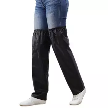 Черные водонепроницаемые гетры для широких ног, сухие и чистые во время активного отдыха m