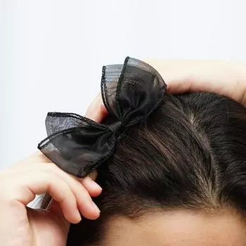 Черные заколки для волос для девочек, заколки Kawii, милые аксессуары, цветные заколки для волос, женские S5E9 black-one-size