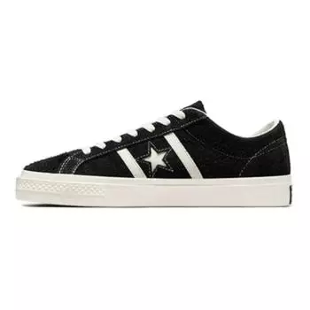 Черные замшевые кроссовки унисекс Converse One Star Academy Pro Egret A06426C 35