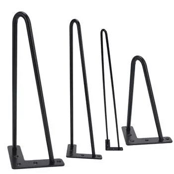 Черные железные ножки стола, аксессуары для дома, мебель для поделок своими руками, ножки стола, железные ножки стола, ножки стола из металла