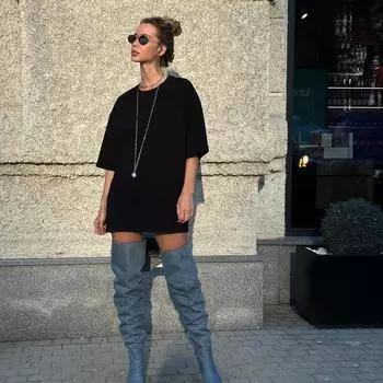 Черные женские футболки High Street с буквами и стразами, свободные футболки с круглым вырезом, топ с короткими рукавами, пуловер с кисточками и бриллиантами L чёрный