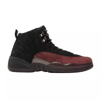 Черные женские кроссовки A Ma Manire x Air Jordan 12 Retro SP Burgundy-Crush DV6989-001 37.5