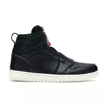 Черные женские кроссовки Air Jordan 1 Retro High Zip Sail AQ3742-016