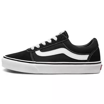 Черные женские кроссовки Vans Ward белые VN0A3IUNIJU