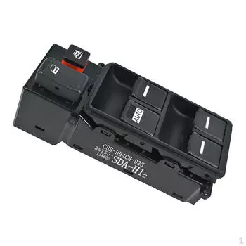 Черный 4-кнопочный левый главный переключатель стеклоподъемника для Accord 2003-2007 гг.