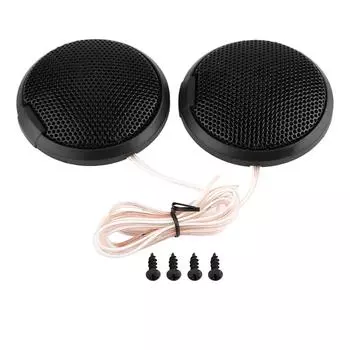 Черный 80 Вт мини-автомобильный динамик аудио круглый наклеиваемый автомобильный динамик с клеем