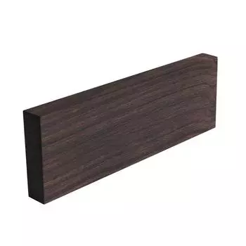 Черный эбеновый пиломатериал устойчивый к выцветанию ореховые седла блок ремесла 4.7x1.6x0.4 дюйма резьба по дереву музыкальный инструмент эбеновый пустой