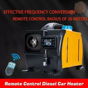 Черный ABS автомобильный обогреватель 8 кВт All IntoDefroster малошумный обогреватель для автодома с ЖК-переключателем дистанционного управления