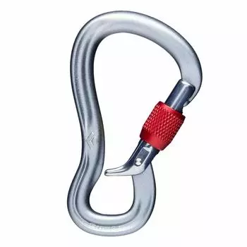 Черный алмазный затвор Gridlock Screw Gate BD10505 Темно-серый/красный