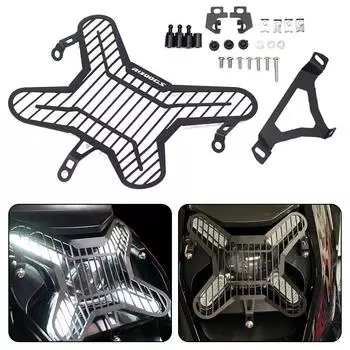 Черный алюминиевый защитный чехол для передней фары мотоцикла для BMW R1300GS 2023-2024