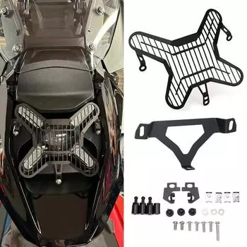 Черный алюминиевый защитный чехол для передней фары мотоцикла для BMW R1300GS 2023-2024