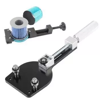 Черный авто режущий автомобильный аксессуар подходит 1 шт алюминий для диапазона 2-3/8 - 5 замена 77750 регулируемый резак для масляного фильтра чёрный