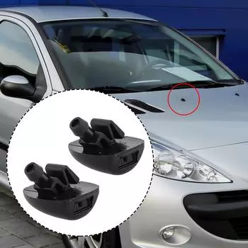 Черный автомобильный фитинг Высокая надежность C Автомобильный лобовой стеклоочиститель Форсунки омывателя Воды Форсунки Z Автомобиль OEM Номер детали CHINA