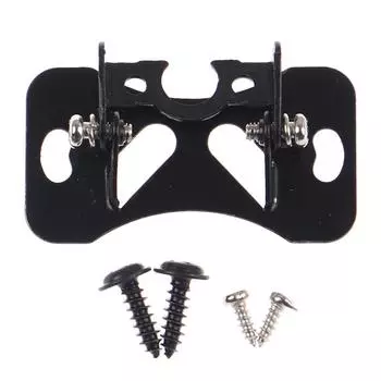 Черный автомобильный кронштейн для камеры заднего вида из нержавеющей стали, чехол для кронштейна для камеры