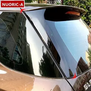 Черный автомобильный задний спойлер, декоративная накладка для Mercedes Benz ML GLE W166 2012-2018, аксессуары для внешнего стайлинга чёрный