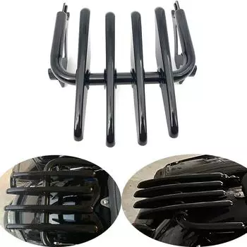 Черный багажник Stealth для Harley Electra Street Glide Road King FLHX FLHT 2009-22 чёрный