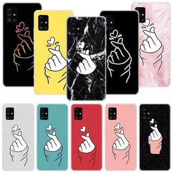 Черный, белый цвет Love You Self Kpop чехол для телефона Samsung Galaxy A12 A22 A32 A42 A52 A72 A51 A71 5G A41 A31 A21 A02S M12 M21 M31 M30 Samsung A12 5G