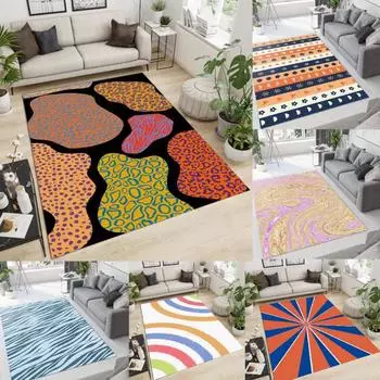 Черный белый вихревой ковер психоделические абстрактные линии дышащий моющийся ковер для гостиной коридора и открытой террасы 40X60cm-16x24in