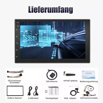 Черный беспроводной автомобильный радиоприемник с DAB DAB Box в комплекте с поддержкой DAB DAB Box в упаковке CN