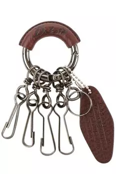 Черный брелок Dakota BLACK LABEL шоколадный [Dakota Label] BL-637001-41 шоколадный