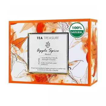 Черный чай Ассам с Яблоком и специями (18 пак, 2 г), Assam Black Tea Apple Spice, Tea Treasure