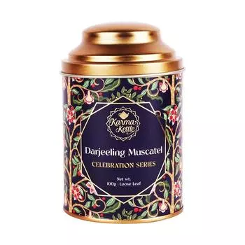 Черный чай Дарджилинг Мускатель (100 г), Darjeeling Muscatel, Karma Kettle