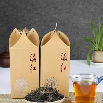 Черный чай Fengqing Dianhong Pine Needle Hong Cha Box Tea 250 г 250g