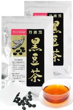 Черный чай из черных бобов Yakuno Bussan Tamba, чай в пакетиках, отечественного производства, без мутности и резкости, 160 чашек x 10 пакетов x 2 литра на