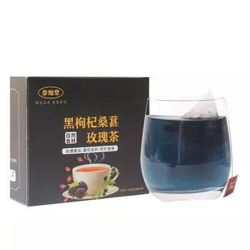 Черный чай из ягод годжи, шелковицы и розы Muse Tea Health Tea 50g