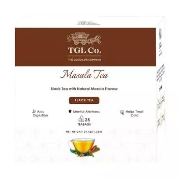 Черный чай Масала (25 пак, 1,5 г), Masala Tea, TGL Co.