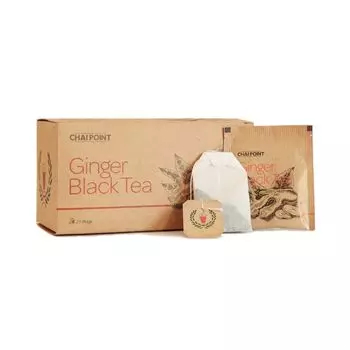 Черный Чай с Имбирем (25 пак, 2 г), Ginger Black Tea, Chai Point