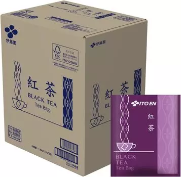 Черный чай в пакетиках x 1000 пакетиков для коммерческого использования [BR] 1,8 г