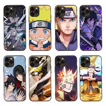 Черный чехол для OPPO Reno 8 6 5 4 Pro Plus Find X3 A17 A3 A31 A38 A40 A53 A54 A55 A74 A76 A78 A77 A80 A94 A95 A96 Lite D-42 Наруто Саске OPPO Find X3 бездна