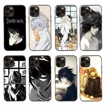 Черный чехол для OPPO Reno 8 6 5 4 Pro Plus Find X3 A17 A3 A31 A38 A40 A53 A54 A55 A74 A76 A78 A77 A80 A94 A95 A96 Lite D-40 Death Note LN OPPO Reno 5K кожа буйвола