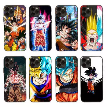 Черный чехол для OPPO Reno 8 6 5 4 Pro Plus Find X3 A17 A3 A31 A38 A40 A53 A54 A55 A74 A76 A78 A77 A80 A94 A95 A96 Lite D-46 Dragon Ball Goku OPPO Reno 5 Pro Plus 5G бездна