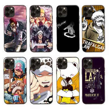 Черный чехол для Samsung Note 20 Lite S24 Ultra S23 A03 A05 A06 A11 A71 A15 A16 A13 A24 A25 A33 A52 A53 A50 M55 M35 Plus D-47 One Piece Law Samsung A30S верблюд