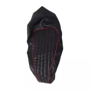 Черный чехол для сиденья мотоцикла из искусственной кожи. Замена чехла для сиденья VESPA GTS 125 200 300 2013?2020