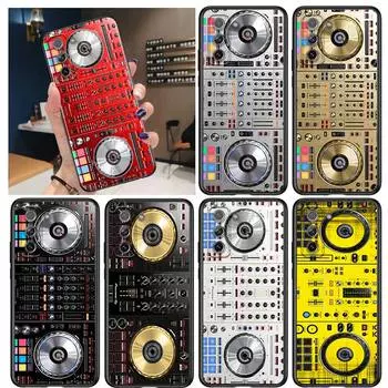 Черный чехол для телефона DJ Music Retro для Samsung Galaxy S21 Ultra Plus Note 20 10 9 8 S10 S9 S8 S7 S6 Edge Plus Samsung S6