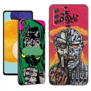 Черный чехол для телефона MF DOOM для Samsung A13 A22 A24 A32 4G A23 A25 A34 A35 A52S A53 A54 A55 A73 5G A12 A14 A15 A31 A33 A50 A51 A72 Samsung A72