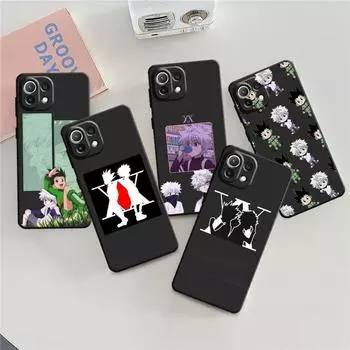 Черный чехол для телефона Xiaomi Mi 12X 12 10S 11i 11T 12S 11 Lite 10 11X 10T Pro силиконовый мягкий задний чехол Hunter X Hunter аниме Xiaomi Mi 11