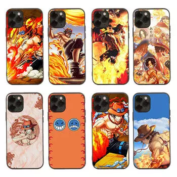 Черный чехол для Xiaomi Poco X6 X4 M5 M6 F5 F6 C65 C55 C50 C51 C40 Pro Redmi 14C A3X 13C 12C 11T 10A 9C Note 7 6 8A Plus D-38 One Piece Ace Xiaomi Mi 10T коричневато-жёлтый