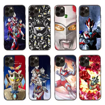 Черный чехол для Xiaomi Poco X6 X4 M5 M6 F5 F6 C65 C55 C50 C51 C40 Pro Redmi 14C A3X 13C 12C 11T 10A 9C Note 7 6 8A Plus D-65 Ultraman Redmi Note 10 4G бездна