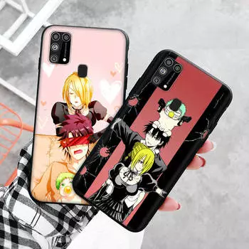 Черный чехол для Xiaomi Redmi 13C Note 9 iPhone XR 7 8 14 15 11 12 13 X XS Pro Max Samsung A25 S23 S24 FE Ultra Plus Beelzebub Samsung A11 бездна