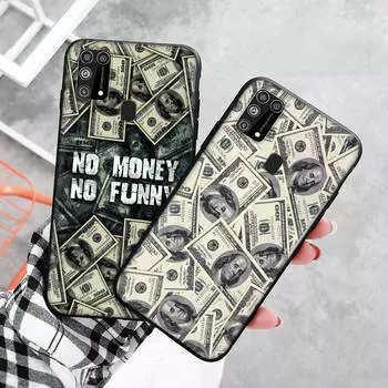 Черный чехол для Xiaomi Redmi 13C Note 9 iPhone XR 7 8 14 15 11 12 13 X XS Pro Max Samsung A25 S23 S24 FE Ultra Plus Financial Icon iPhone 6 бездна