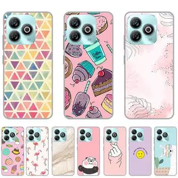 Черный чехол для ZTE A75 6,6 дюйма роскошные чехлы из ТПУ на ZTEA75 силиконовый полный защитный противоударный бампер белый